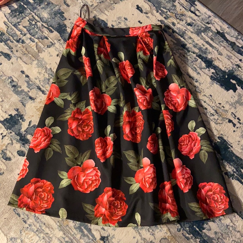 Floral skirt